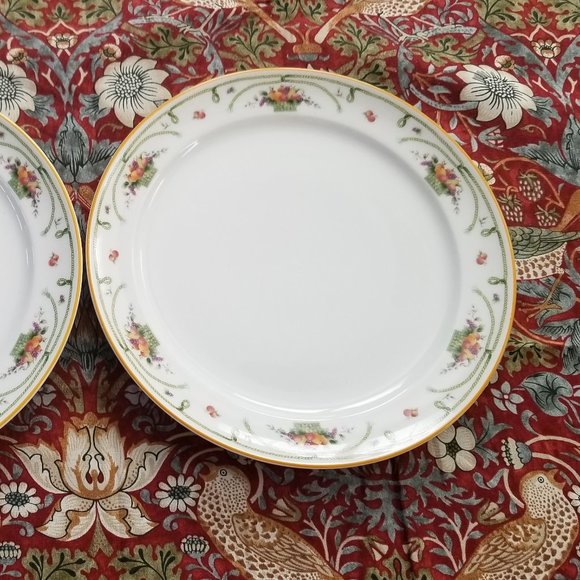 2 Oscar de la Renta L6502 "Temptation" Salad Plates - Picture 2 of 6